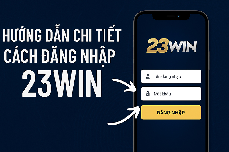 Hướng dẫn đăng nhập 23Win an toàn