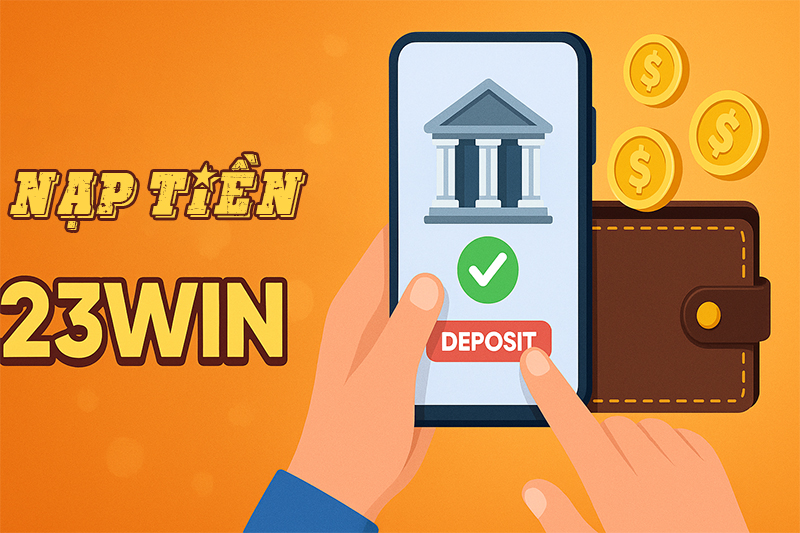 Hướng dẫn nạp tiền 23Win